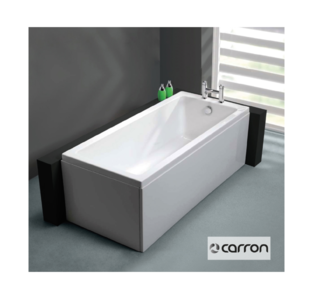 ΜΠΑΝΙΕΡΑ CARRON QUANTUM 180x80 CARRONITE ΜΕ ΥΔΡΟΜΑΣΑΖ