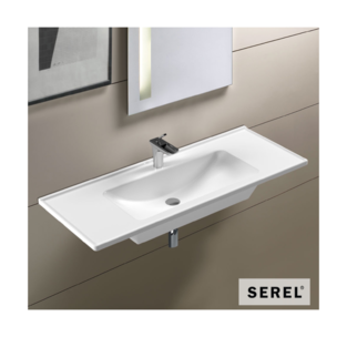 ΝΙΠΤΗΡΑΣ SEREL SLIM ΚΡΕΜΑΣΤΟΣ 3037-300 100x46εκ.