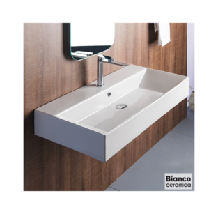 ΝΙΠΤΗΡΑΣ BIANCO CERAMICA TETRA N ΚΡΕΜΑΣΤΟΣ 32090-300 90x42εκ.