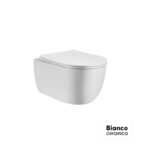 ΛΕΚΑΝΗ BIANCO CERAMICA MAYA MY 110 RIMLESS ΚΡΕΜΑΣΤΗ MY11000SC-300 48.5εκ.