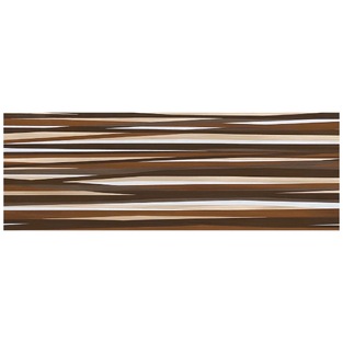 ΠΛΑΚΑΚΙ WAVE MODUL MARRON RETT 30x90